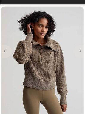 Varley Mentone sweater half zip Small